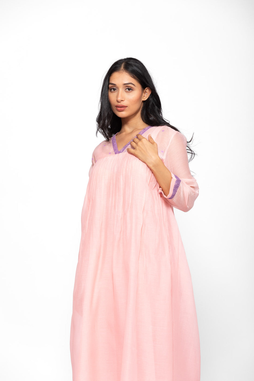 ROSETTE PINK LILY TUNIC SET 5