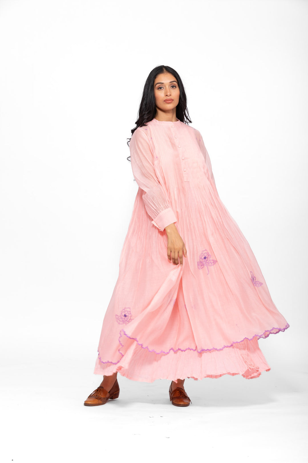 ROSETTE PINK LILY RAYA DRESS 6