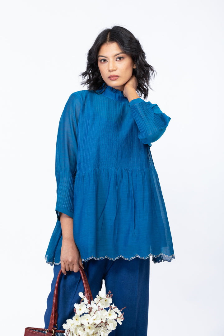 DHALIA GARDEN SHORT OVERLAY TOP  4