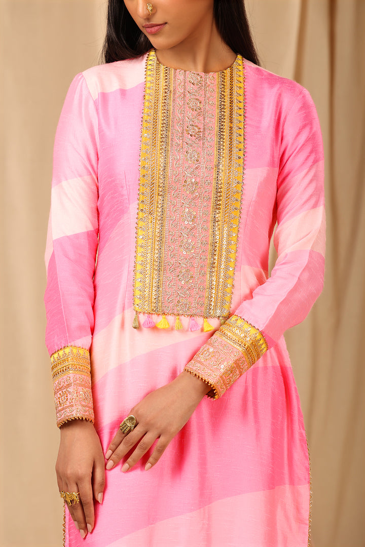 Candy Pink Sorbet Kurta